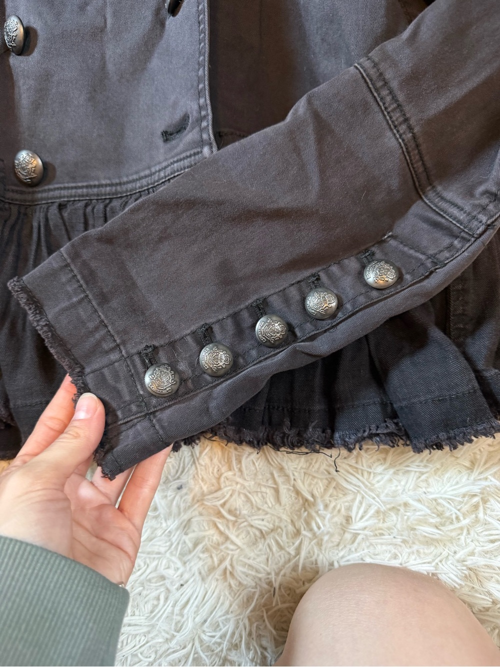 Free People Ruffle Jacket - Picture 4 of 5